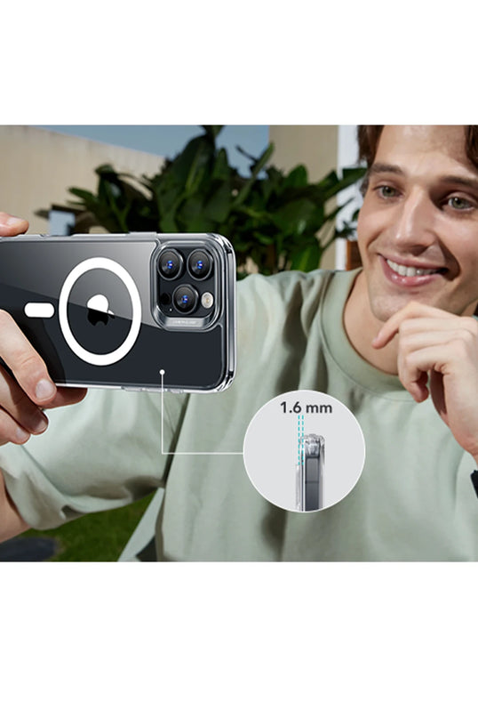iPhone 16 Pro Max Classic Hybrid Magsafe Kapak Kılıf 4
