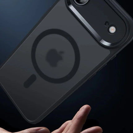 iPhone 17 Air Classic Hybrid Magsafe Kapak Kılıf - Siyah 2 4