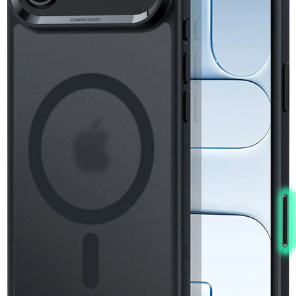 iPhone 17 Air Classic Hybrid Magsafe Kapak Kılıf - Siyah 2