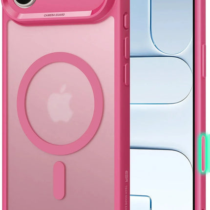 iPhone 17 Air Classic Hybrid Magsafe Kapak Kılıf - Pembe