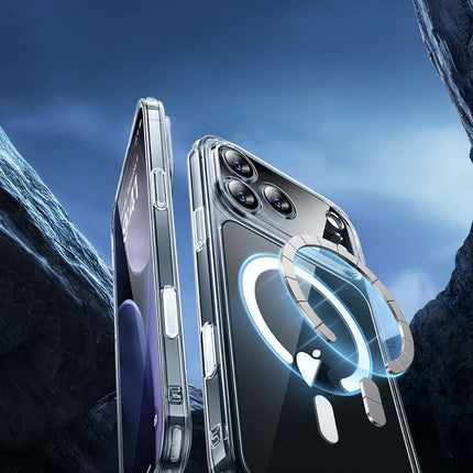 iPhone 17 Air Classic Hybrid Magsafe Kapak Kılıf - Şeffaf 5