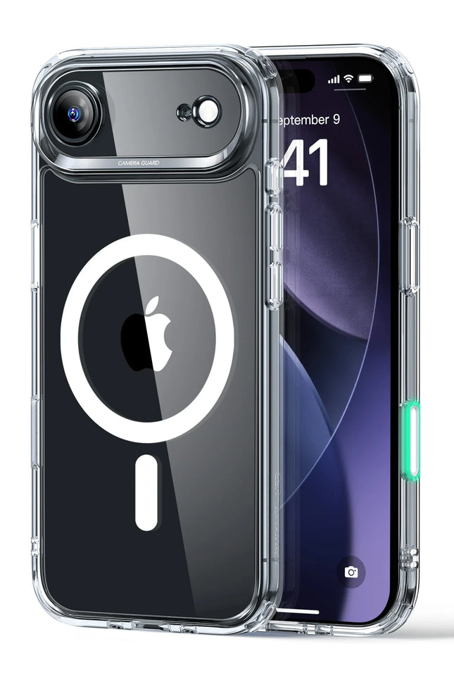 iPhone 17 Air Classic Hybrid Magsafe Kapak Kılıf - Şeffaf