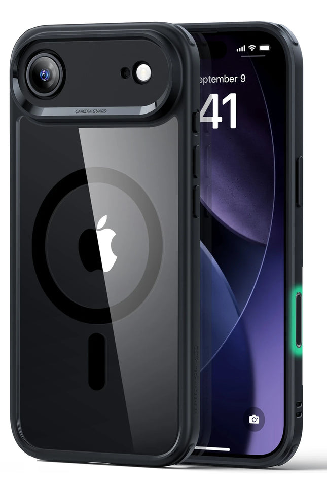 iPhone 17 Air Classic Hybrid Magsafe Kapak Kılıf - Siyah