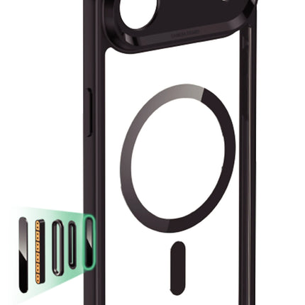 iPhone 17 Air Classic Hybrid Magsafe Kapak Kılıf - Siyah 2