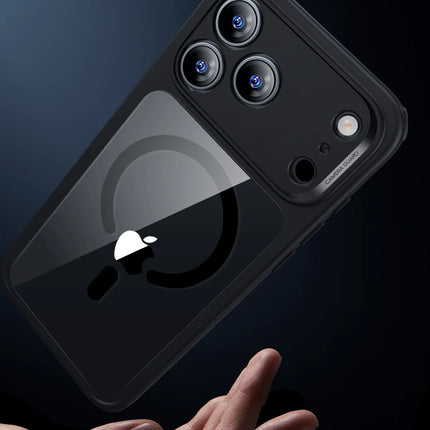iPhone 17 Air Classic Hybrid Magsafe Kapak Kılıf - Siyah 5