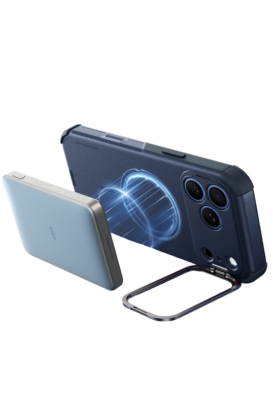 iPhone 18 Pro17/Pro Cyber Tough Magsafe Stantlı Kapak Kılıf 3