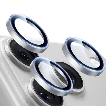iPhone 18 Pro Max Armorite Kamera Lens Koruyucu - Gümüş