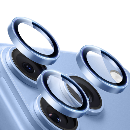 iPhone 18 Pro Max Armorite Kamera Lens Koruyucu - Açık Mavi