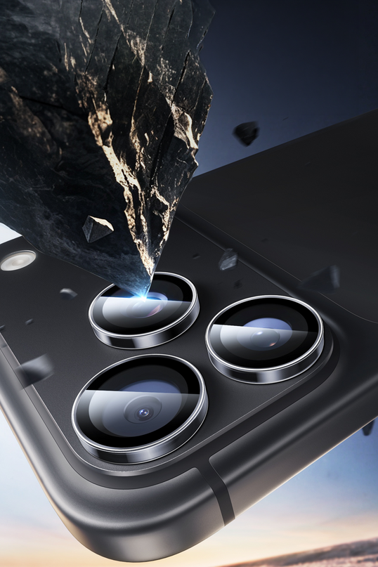 iPhone 18 Pro Max Armorite Kamera Lens Koruyucu - Şeffaf 2