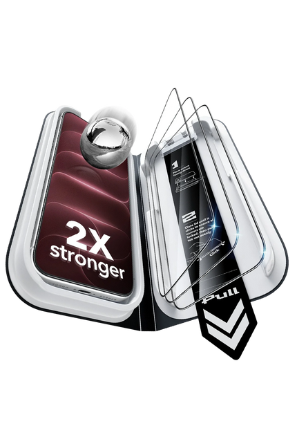 iPhone 18 Pro Max/17 Pro Max UltraFit Classic 3 Adet Cam Ekran Koruyucu