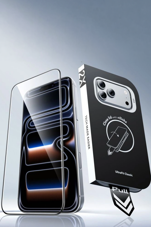 iPhone 18 Pro Max/17 Pro Max UltraFit Classic Cam Ekran Koruyucu 2