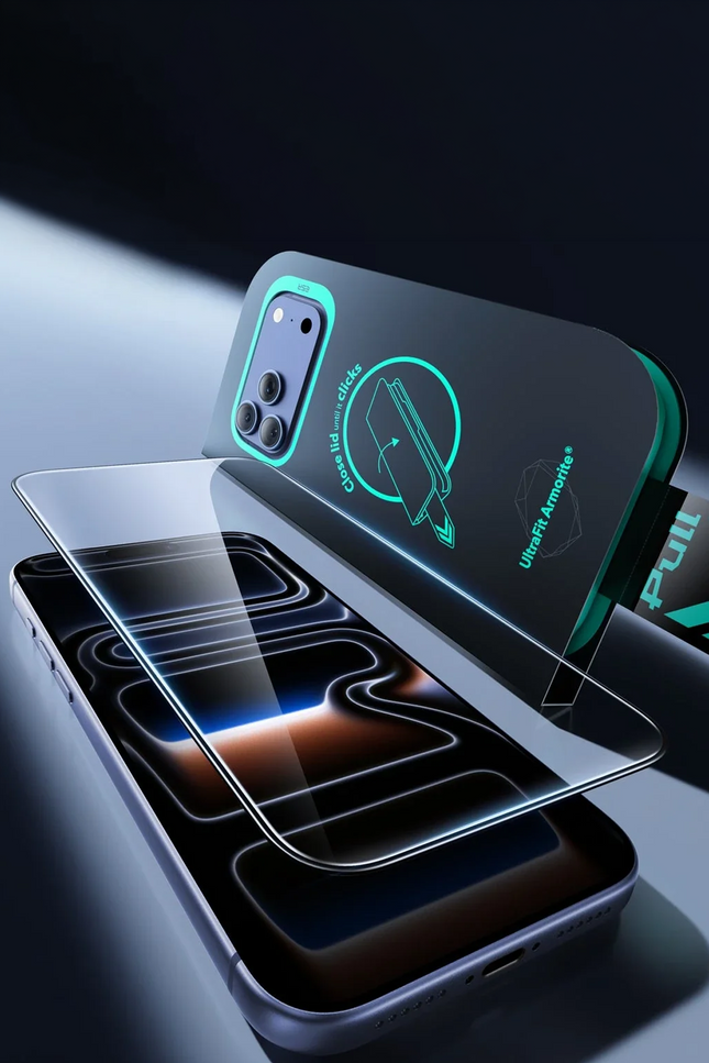 iPhone 18 Pro/17 Pro UltraFit Armorite 3 Adet Cam Ekran Koruyucu 3