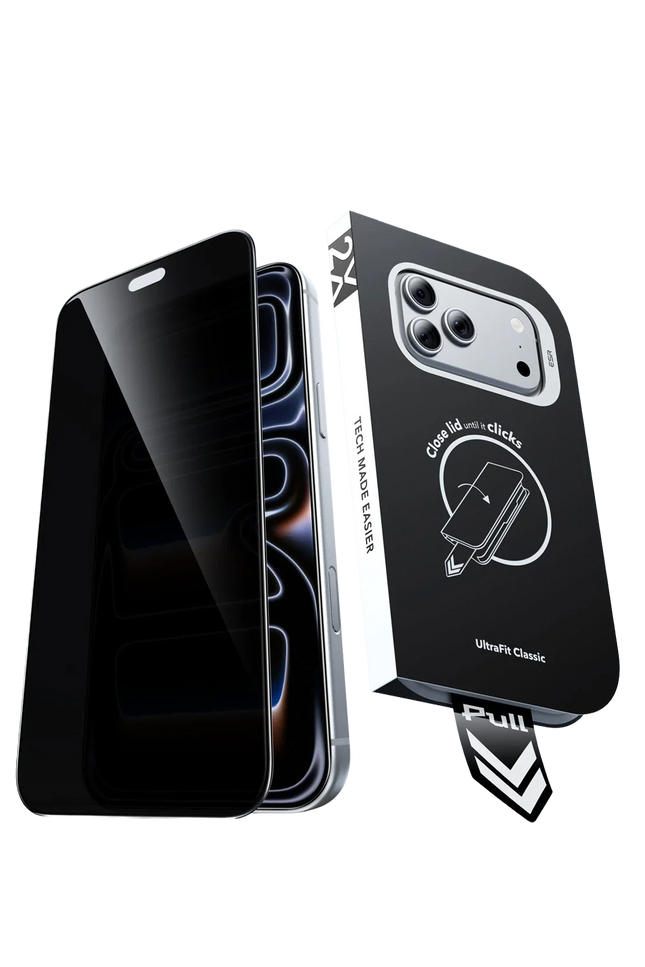 iPhone 18 Pro UltraFit Classic 3 Adet Hayalet Ekran Koruyucu 2