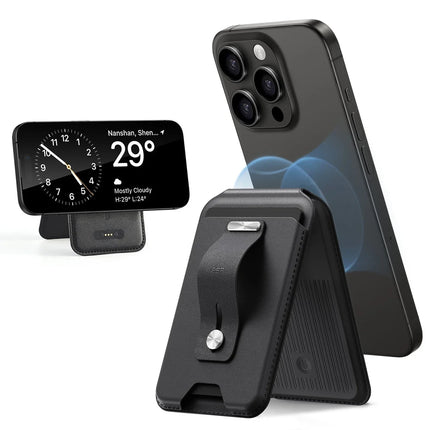 HaloLock Geo Apple Find My Destekli Stant Özellikli Magsafe Kartlık 2
