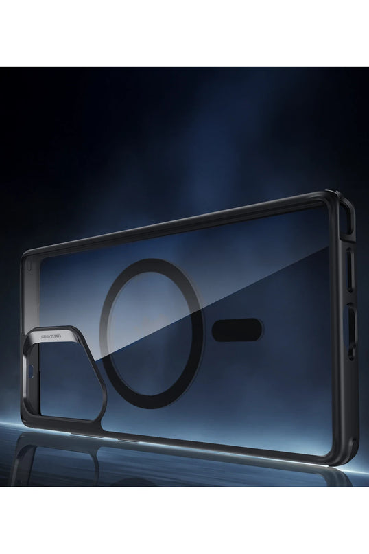 Samsung Galaxy S25 Ultra Classic Hybrid Magsafe Kapak Kılıf - Siyah 5