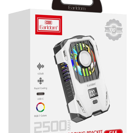 F15 RGB Radyatör Telefon Soğutucu Fan 7