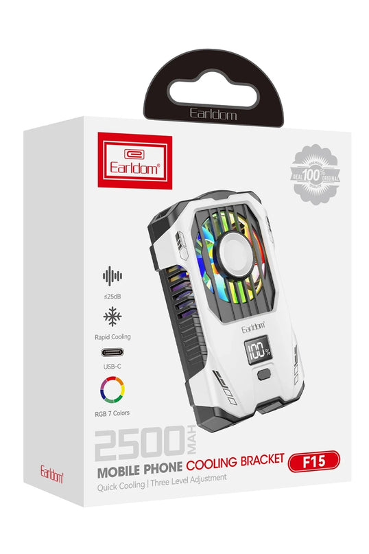 F15 RGB Radyatör Telefon Soğutucu Fan 7