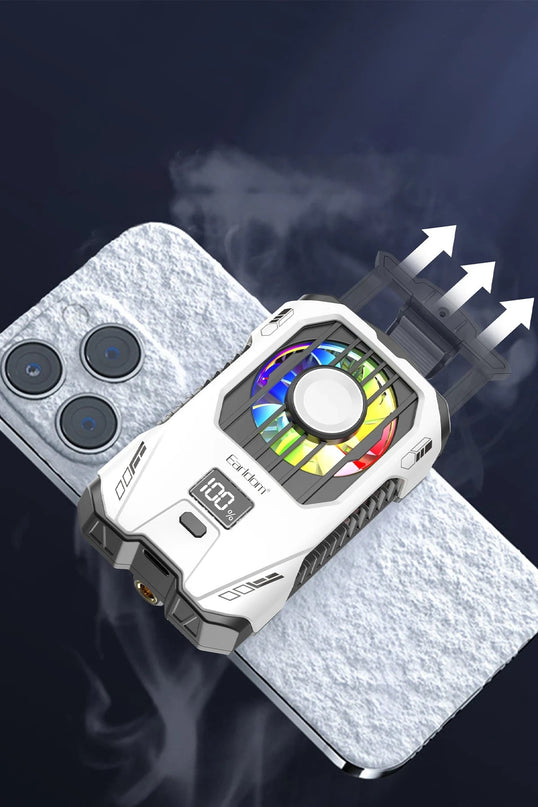 F15 RGB Radyatör Telefon Soğutucu Fan 6
