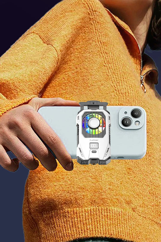 F15 RGB Radyatör Telefon Soğutucu Fan 4