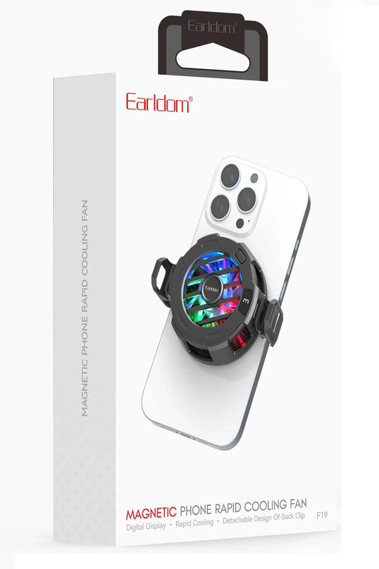 F19 Radyatör Telefon Soğutucu Manyetik Fan 8