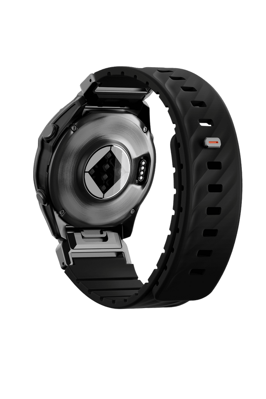 Garmin 26mm Fluo Manyetik Kordon - Siyah 4