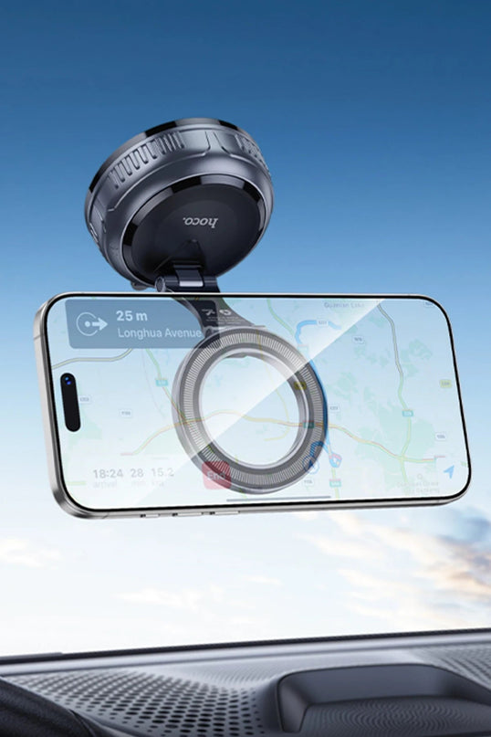 H92 360 Derece Dönen Vakumlu Manyetik Telefon Tutucu 8