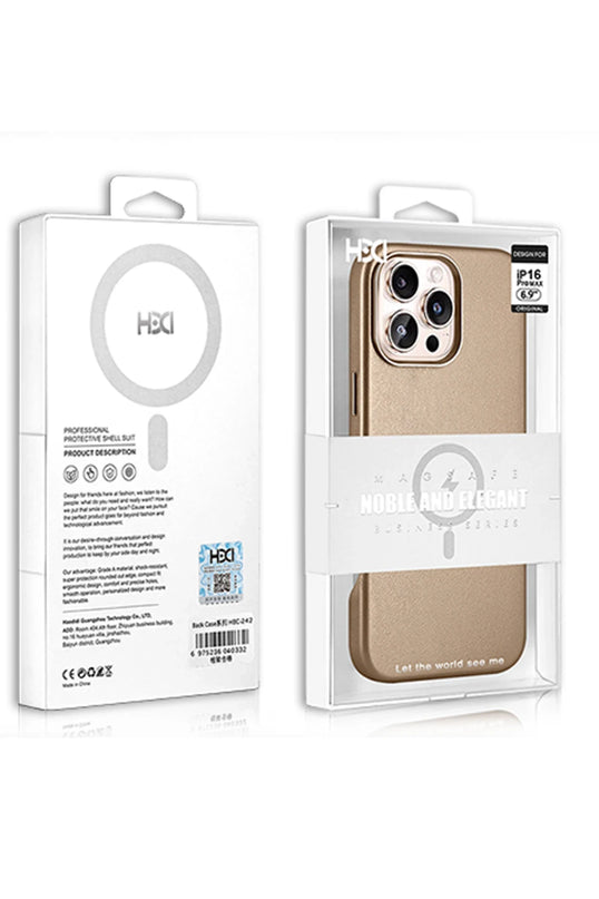 iPhone 16 Pro Max HBC-242 Dividing Magsafe Kapak Kılıf - Siyah 4