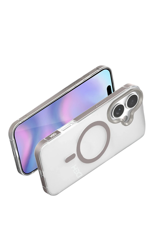 iPhone 17 HBC-394 Himalayas Magsafe Kapak Kılıf - Titan Gri 3