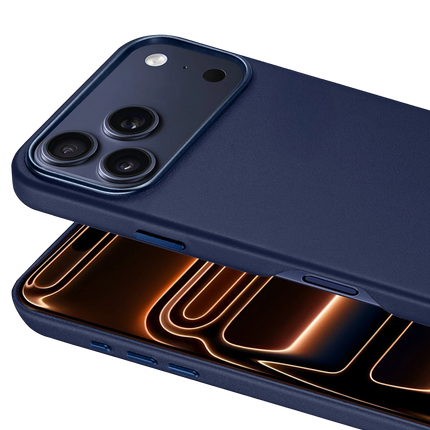iPhone 18 Pro Max/17 Pro Max HBC-242 Dividing Magsafe Kapak Kılıf - Mavi 2