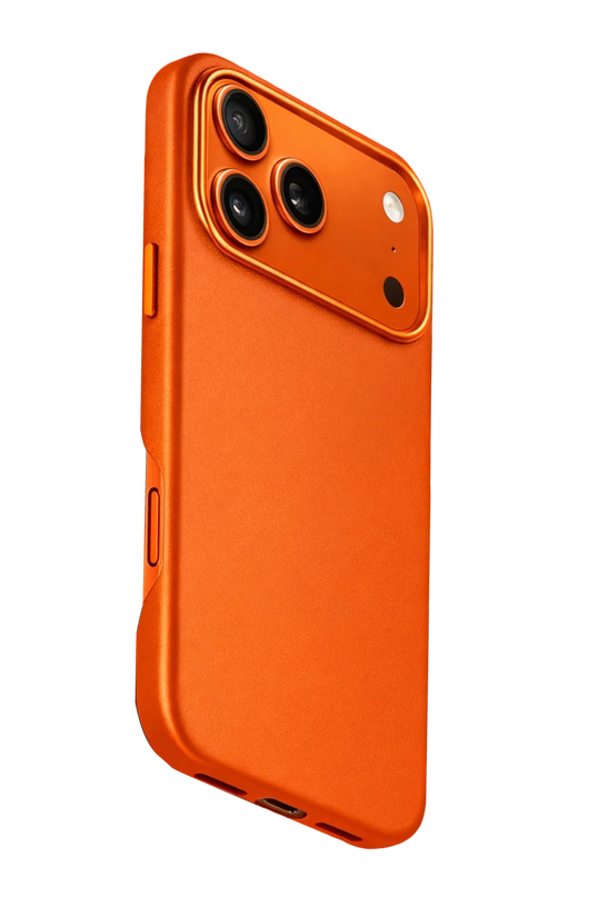 iPhone 18 Pro Max/17 Pro Max HBC-242 Dividing Magsafe Kapak Kılıf - Turuncu 3