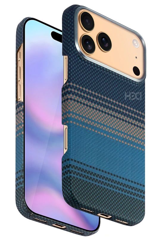 iPhone 17 Pro Max/18 Pro Max HBC-350 Ruaha Kevlar Magsafe Kapak Kılıf - Ay Doğumu