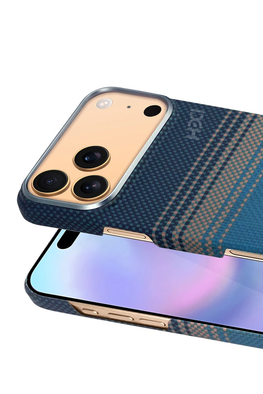 iPhone 17 Pro Max/18 Pro Max HBC-350 Ruaha Kevlar Magsafe Kapak Kılıf - Ay Doğumu 2