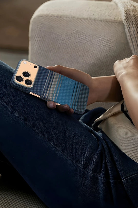 iPhone 17 Pro Max/18 Pro Max HBC-350 Ruaha Kevlar Magsafe Kapak Kılıf - Ay Doğumu 5