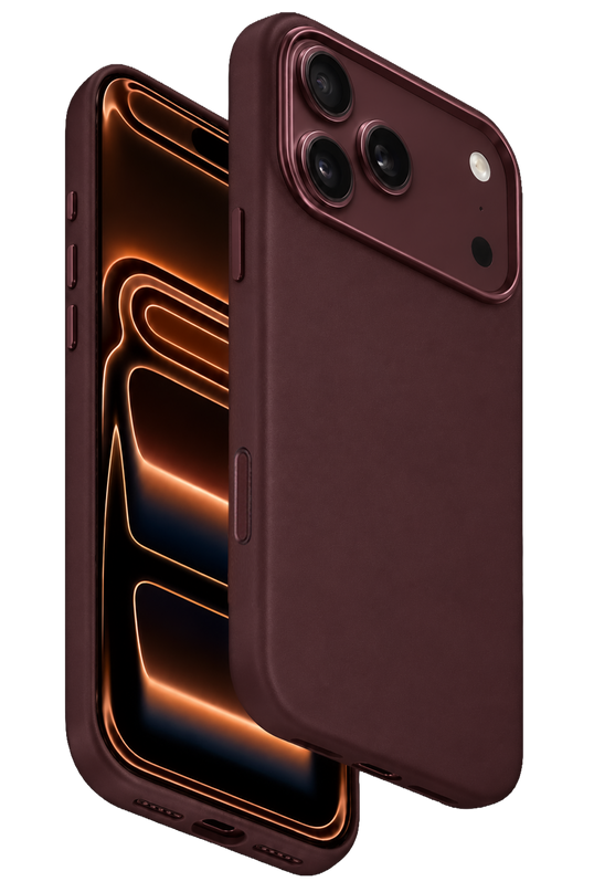 iPhone 18 Pro/17 Pro HBC-242 Dividing Magsafe Kapak- Bordo Kılıf