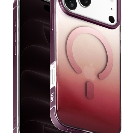 iPhone 18 Pro Max /17 Pro Max HBC-395 Altai Magsafe Kapak Kılıf - Bordo