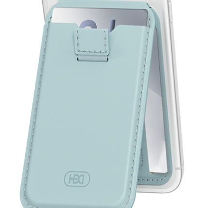 HS-020 Namib Stand Özellikli MagSafe Cüzdan - Su Yeşili 3