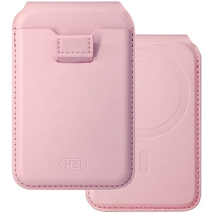 HS-020 Namib Stand Özellikli MagSafe Cüzdan - Pembe 3