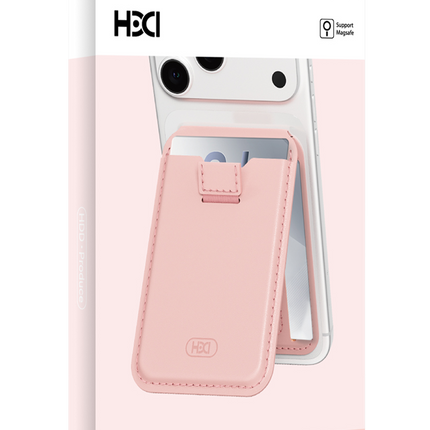 HS-020 Namib Stand Özellikli Magsafe Kartlık - Pembe 4