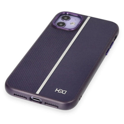 iPhone 11 HBC-155 Lizbon Kapak Kılıf - Derin Mor 4