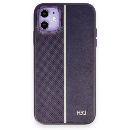 iPhone 11 HBC-155 Lizbon Kapak Kılıf - Derin Mor