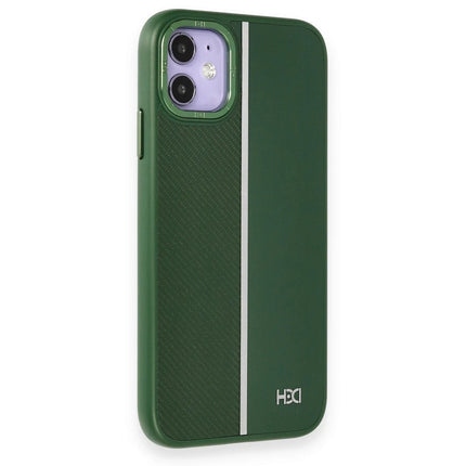 iPhone 11 HBC-155 Lizbon Kapak Kılıf - Koyu Yeşil 2