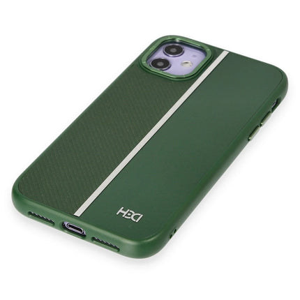 iPhone 11 HBC-155 Lizbon Kapak Kılıf - Koyu Yeşil 4