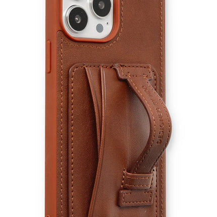 iPhone 13 Pro HD Deri Kartvizitli Kapak Kılıf - Kahverengi 4