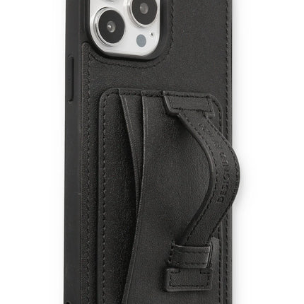 iPhone 13 Pro HD Deri Kartvizitli Kapak Kılıf - Siyah 4