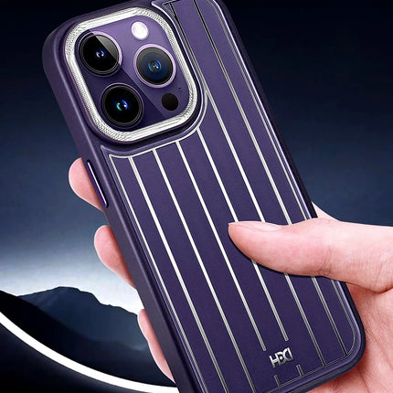 iPhone 14 Pro HBC-190 Kolaj Kapak Kılıf - Kahverengi 9