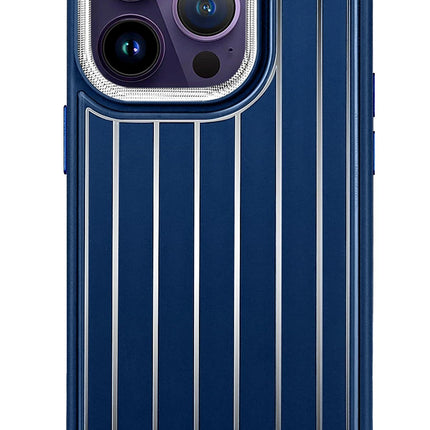 iPhone 14 Pro HBC-190 Kolaj Kapak Kılıf - Lacivert