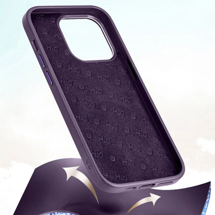 iPhone 14 Pro HBC-190 Kolaj Kapak Kılıf - Siyah 4