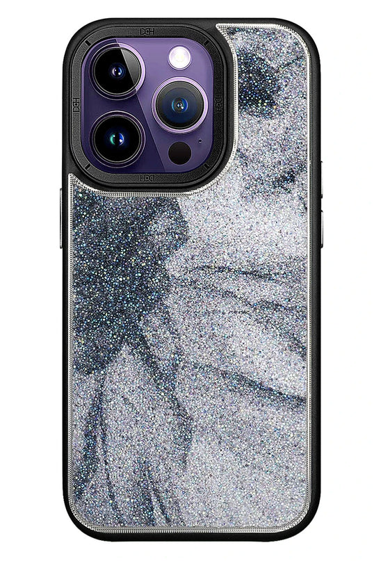 iPhone 14 Pro Max HBC-201 Salvador Simli Kapak Kılıf - Siyah