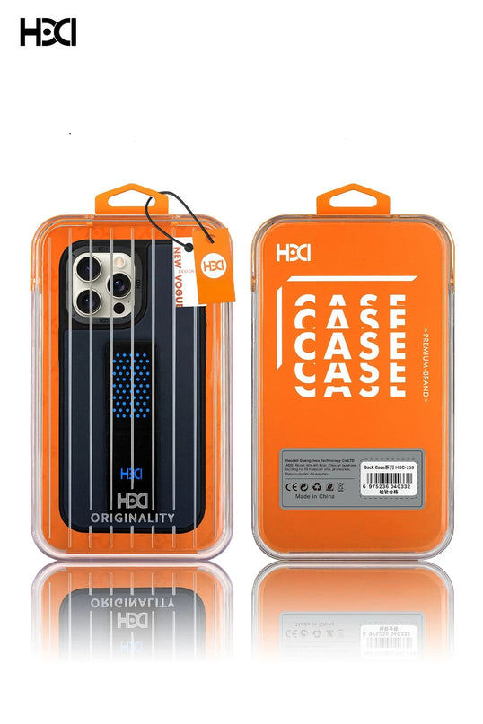 iPhone 14 Pro Max HBC-239 Colombo Standlı Kapak Kılıf - Lacivert 5