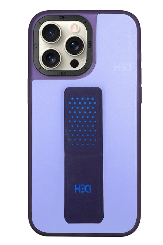 iPhone 14 Pro Max HBC-239 Colombo Standlı Kapak Kılıf - Mor